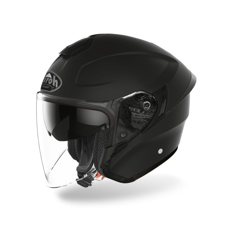 H211 AIROH CASCO JET MOTO SCOOTER H.20 MATT BLACK NERO OPACO H211 AIROH CASCO JET MOTO SCOOTER H.20 MATT BLACK NERO OPACO