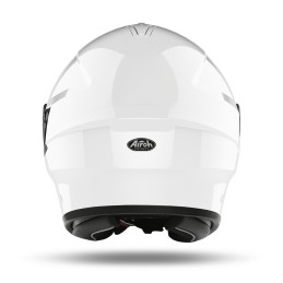 H214 AIROH CASCO JET MOTO SCOOTER H.20 WHITE GLOSS BIANCO LUCIDO