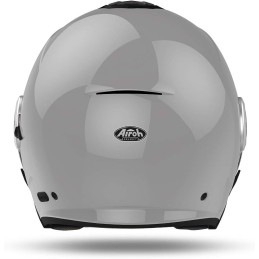 HE81 AIROH HELIOS CASCO JET MOTO SCOOTER CONCRETE GRIGIO LUCIDO - XXS