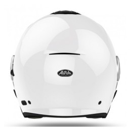 HE14 AIROH HELIOS CASCO JET MOTO SCOOTER BIANCO LUCIDO
