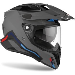 CMF81 AIROH COMMANDER FACTOR CASCO ENDURO MOTO ROAD ANTRACITE OPACO - XL