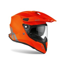 CMD32 AIROH COMMANDER CASCO ENDURO MOTO ROAD ORANGE MATT