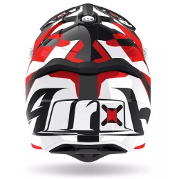 STKX55 AIROH STRYCKER CASCO ENDURO CROSS OFF ROAD RED GLOSS - L