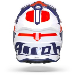 STKA55 AIROH STRYCKER AXE CASCO ENDURO CROSS OFF ROAD BLU/RED GLOSS