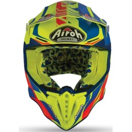 TWGR31 AIROH TWIST GREAT CASCO ENDURO CROSS OFF ROAD AZURE MATT - XL