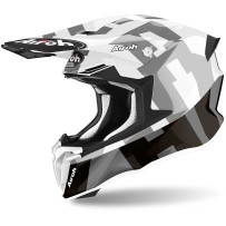 TW2F16 AIROH TWIST 2.0 FRAME CASCO ENDURO CROSS OFF ROAD GREY GLOSS - XL