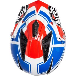 TRRSWN18 AIROH TRR S VINTAGE CASCO JET MOTO SCOOTER TRIAL OFF ROAD BIANCO LUCIDO - M