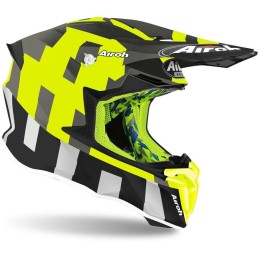 TW2F21 AIROH TWIST 2.0 FRAME CASCO ENDURO CROSS OFF ROAD MATT