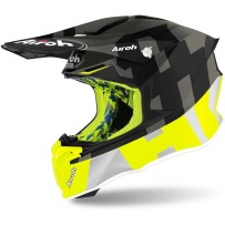TW2F21 AIROH TWIST 2.0 FRAME CASCO ENDURO CROSS OFF ROAD MATT
