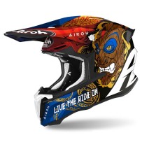 TW2T17 AIROH TWIST 2.0 TIKI CASCO ENDURO CROSS OFF ROAD GLOSS