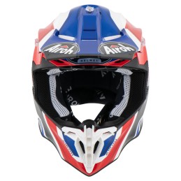 TW2SH18 AIROH TWIST 2.0 SHAKEN CASCO ENDURO CROSS OFF ROAD BLUE GLOSS