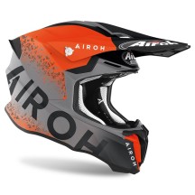 TW2BI32 AIROH TWIST 2.0 BIT CASCO ENDURO CROSS OFF ROAD ORANGE MATT - XS