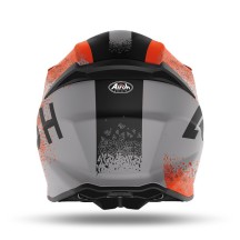 TW2BI32 AIROH TWIST 2.0 BIT CASCO ENDURO CROSS OFF ROAD ORANGE MATT - XS