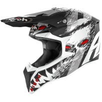 WRDE35 AIROH WRAAP DEMON CASCO ENDURO CROSS OFF ROAD MATT - XL