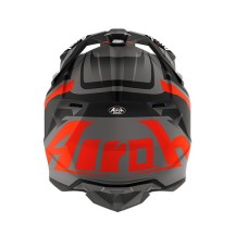 WRSE32 AIROH WRAAP SEQUEL CASCO ENDURO CROSS OFF ROAD ORANGE MATT - M