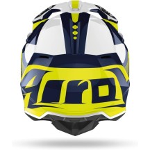 WRRA18 AIROH WRAAP RAZE CASCO ENDURO CROSS OFF ROAD BLUE GLOSS