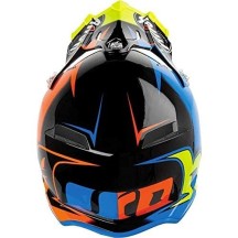 TOVS18 AIROH TERMINATOR SLIDER CASCO ENDURO CROSS OFF ROAD AZURE GLOSS - L