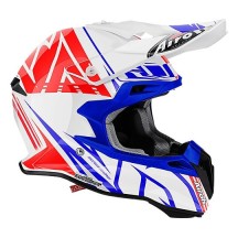 T2CU38 AIROH TERMINATOR 2.1 CUT COLOR CASCO ENDURO CROSS OFF ROAD GLOSSY WHITE - S