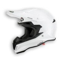 T214 AIROH TERMINATOR 2.1 CASCO ENDURO CROSS OFF ROAD WHITE GLOSS - XL