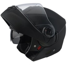 RD02 AIROH RIDES CASCO MODULARE MOTO SCOOTER NERO SPORT - XL