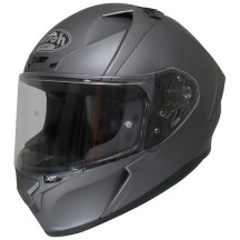 VA05 AIROH VALOR CASCO MOTO INTEGRALE SILVER MATT LIMITED EDITION