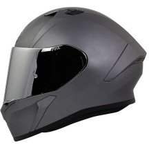 VA05 AIROH VALOR CASCO MOTO INTEGRALE SILVER MATT LIMITED EDITION