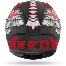 VAR55 AIROH VALOR RIBS CASCO MOTO INTEGRALE MATT