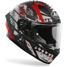 VAR55 AIROH VALOR RIBS CASCO MOTO INTEGRALE MATT