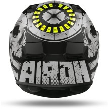 VAA31 AIROH VALOR AKUNA CASCO MOTO INTEGRALE YELLOW GLOSS - M