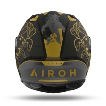 VATI35 AIROH VALOR TITAN CASCO MOTO INTEGRALE MATT - S