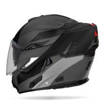 RE19L35 AIROH REV 19 CASCO MODULARE REVERSIBILE DOPPIA VISIERA ANTHRACITE MATT