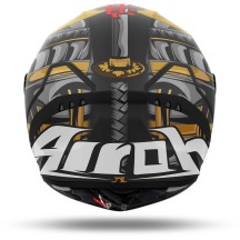 CNS17 AIROH CONNOR SAMURAI CASCO MOTO INTEGRALE MATT
