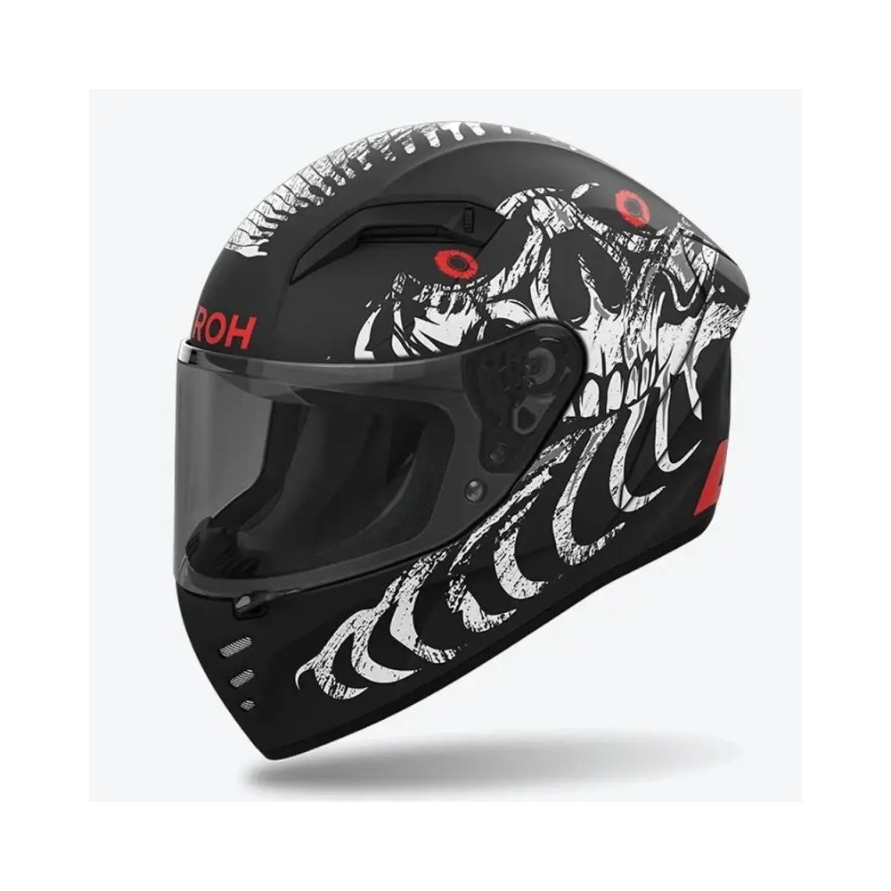 CNM35 AIROH CONNOR MYTH CASCO MOTO INTEGRALE MATT