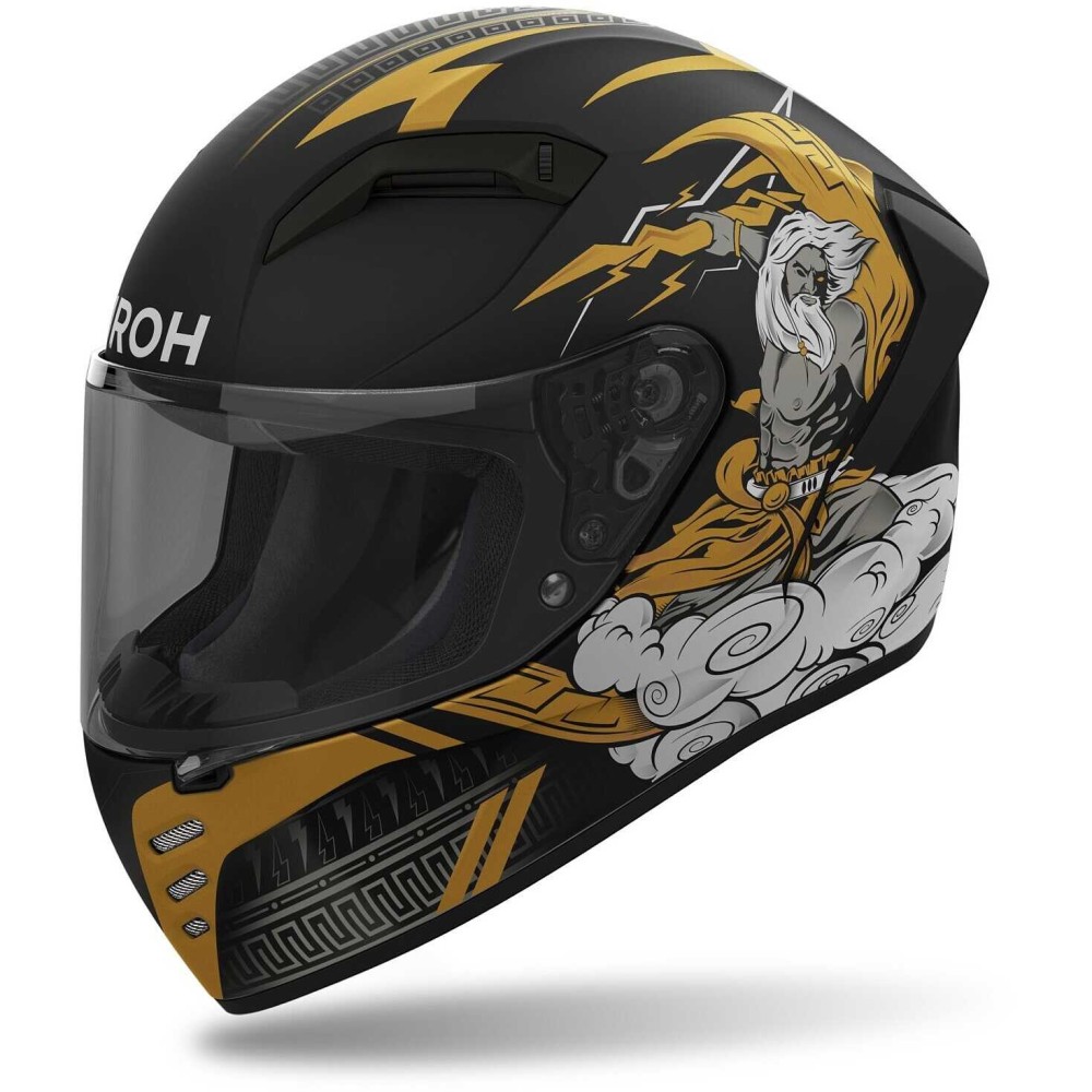 CNZ35 AIROH CONNOR ZEUS CASCO MOTO INTEGRALE MATT