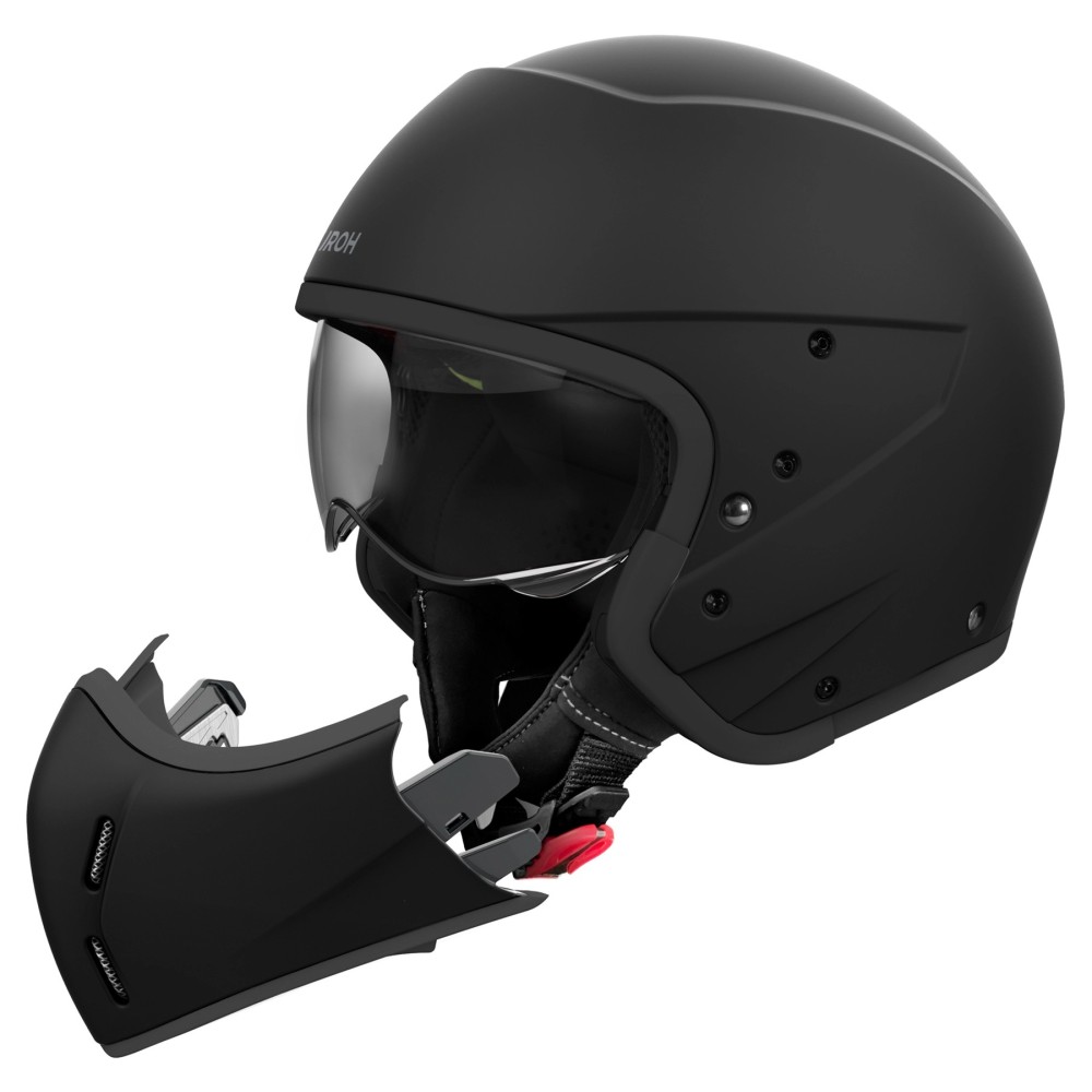 J111 AIROH J110 CASCO MODULARE SCOMPONIBILE DOPPIA OMOLOGAZIONE BLACK MATT J111 AIROH J110 CASCO MODULARE SCOMPONIBILE DOPPIA OMOLOGAZIONE BLACK MATT