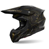 TW3TIT35 AIROH TWIST 3 TITAN CASCO ENDURO CROSS OFF ROAD MATT