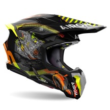 TW3T35 AIROH TWIST 3 TOXIC CASCO ENDURO CROSS OFF ROAD GLOSS