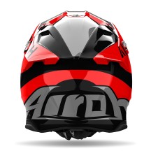 TW3K55 AIROH TWIST 3 KING CASCO ENDURO CROSS OFF ROAD RED GLOSS