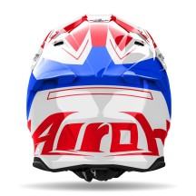 TW3D55 AIROH TWIST 3 DIZZY CASCO ENDURO CROSS OFF ROAD BLUE/RED GLOSS
