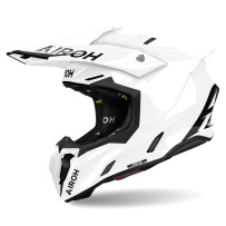 TW314 AIROH TWIST 3 CASCO ENDURO CROSS OFF ROAD WHITE GLOSS