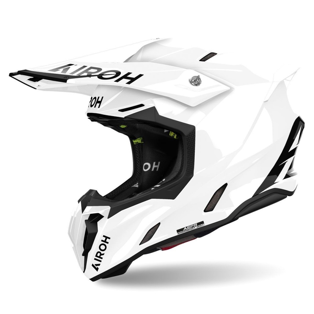 TW314 AIROH TWIST 3 CASCO ENDURO CROSS OFF ROAD WHITE GLOSS TW314 AIROH TWIST 3 CASCO ENDURO CROSS OFF ROAD WHITE GLOSS
