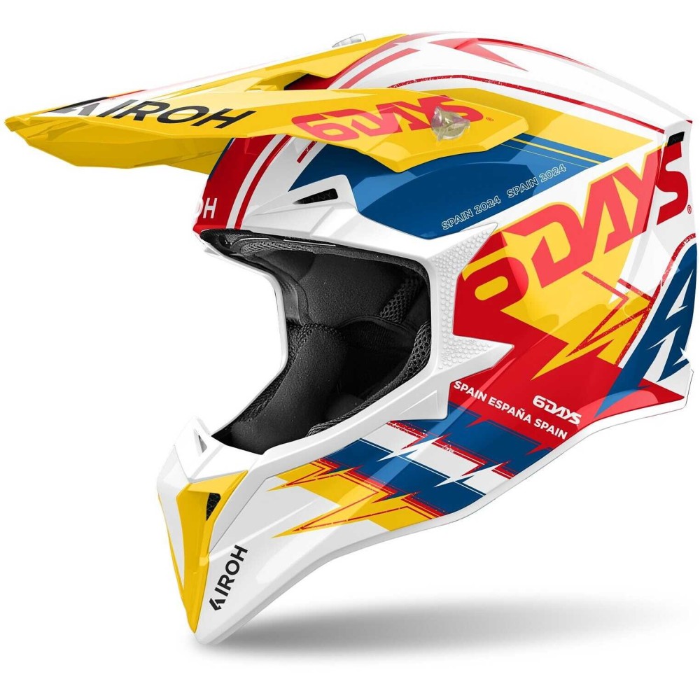 WRASDS24 AIROH WRAAP 6 DAYS SPAIN 2024 CASCO ENDURO CROSS OFF ROAD GLOSS WRASDS24 AIROH WRAAP 6 DAYS SPAIN 2024 CASCO ENDURO CROSS OFF ROAD GLOSS