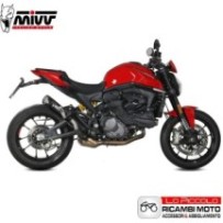 D.048.LC5B MIVV TERMINALE DI SCARICO MARMITTA X-M5 NERO DUCATI MONSTER 937 2021 2022 2023 2024 2025