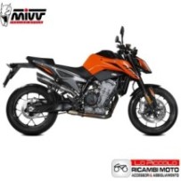 KT.020.LC5B MIVV TERMINALE DI SCARICO MARMITTA X-M5 NERO KTM 790 DUKE 2018 2019 2020