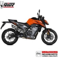 KT.020.LC5T MIVV TERMINALE DI SCARICO MARMITTA X-M5 TITANIO KTM 790 DUKE 2018 2019 2020