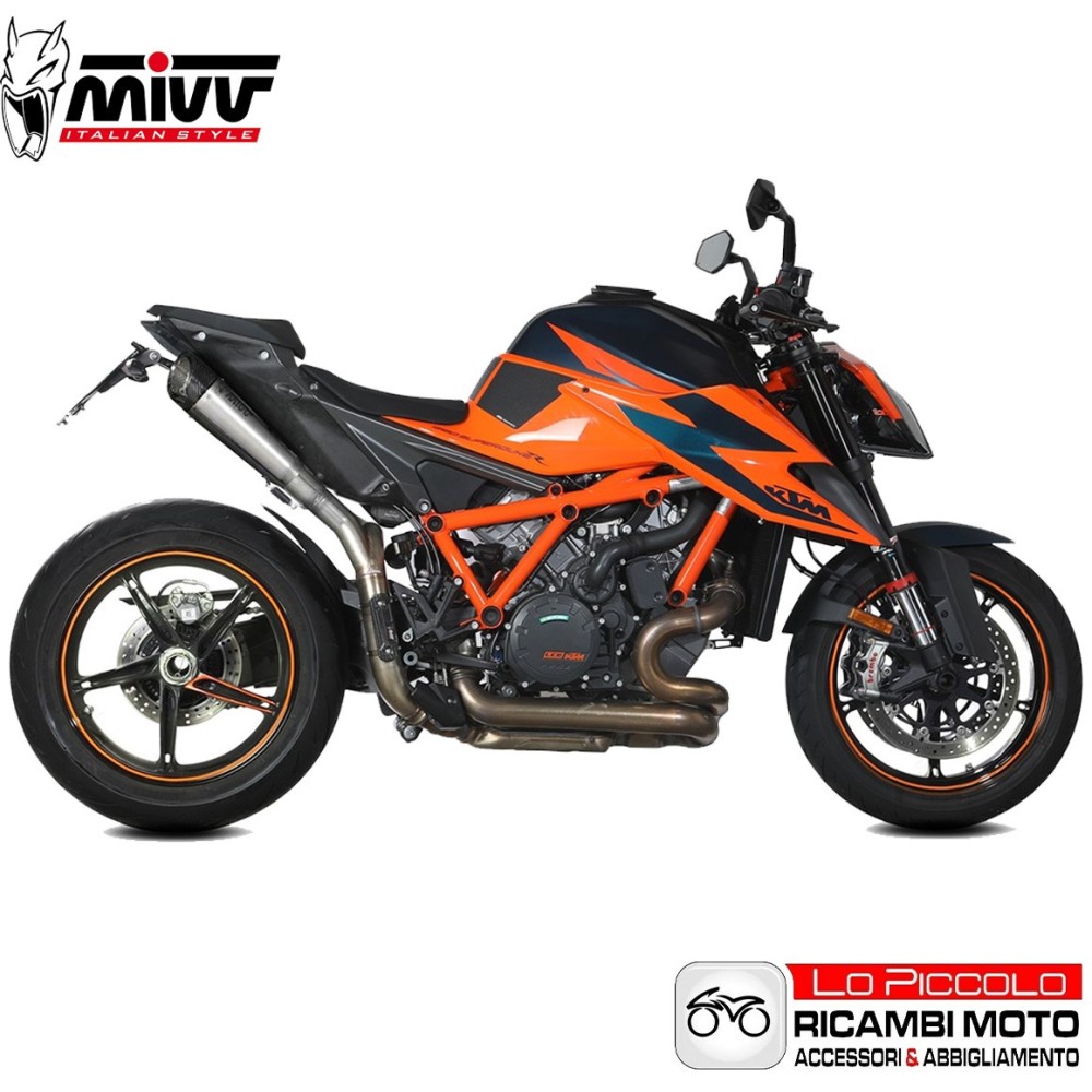 KT.028.LC5T MIVV TERMINALE DI SCARICO MARMITTA X-M5 TITANIO KTM 1290 SUPERDUKE R 2020 2021