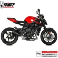 V.004.SC5B MIVV TERMINALE DI SCARICO MARMITTA X-M5 NERO MV AGUSTA 800 / RR 2017 2018 2019