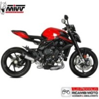 V.004.SC5T MIVV TERMINALE DI SCARICO MARMITTA X-M5 TITANIO MV AGUSTA 800 / RR 2017 2018 2019