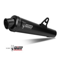 H.020.LC3B MIVV TERMINALE DI SCARICO MARMITTA X-CONE NERO HONDA HORNET 600 2003 2004