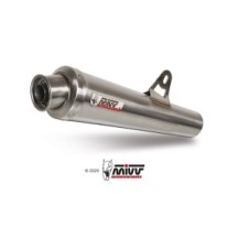 US.020.LC1 MIVV TERMINALE DI SCARICO MARMITTA X-CONE ACCIAIO INOX SUZUKI GSR 600 2006 2007 2008